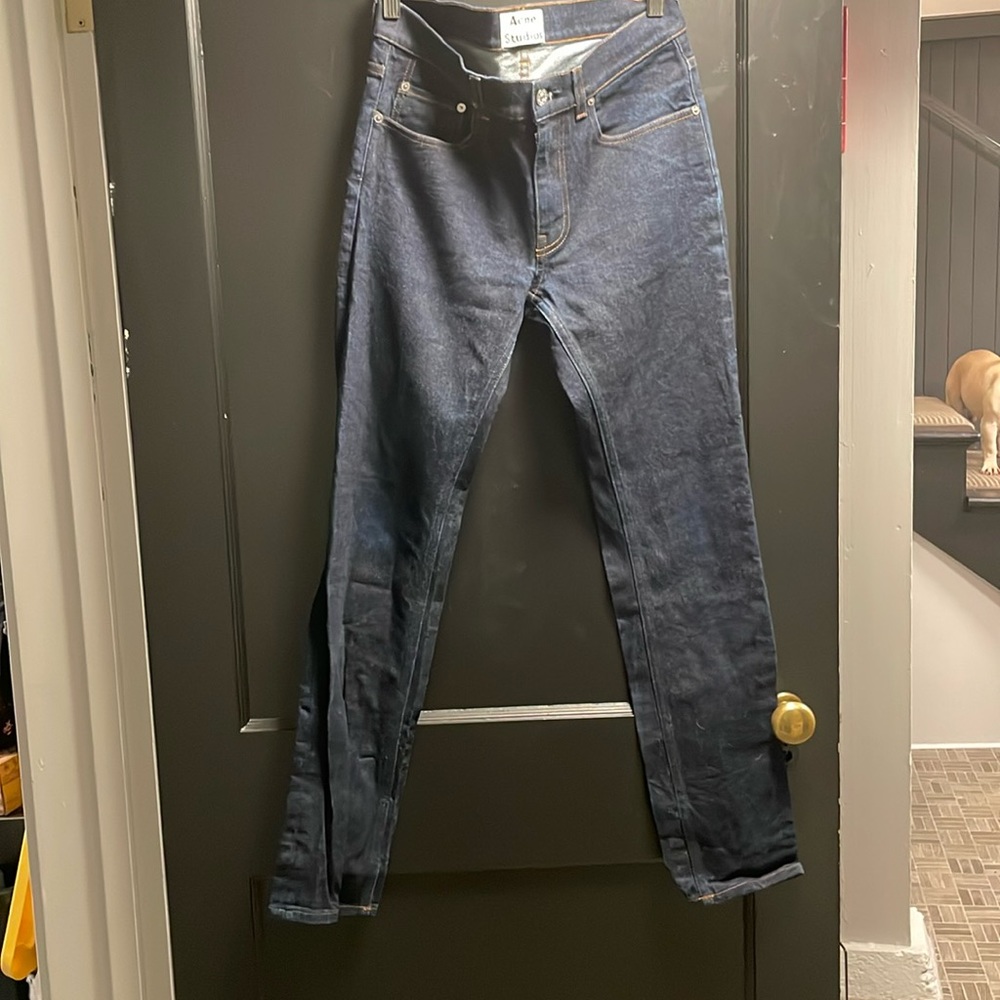 Acne jeans women or men 32/32 retail for 290 denim